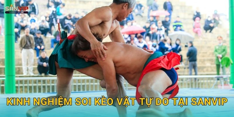 Kinh nghiệm soi kèo vật tự do tại Sanvip